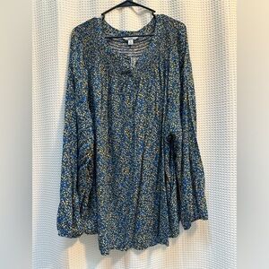 Croft and Barrow Plus Size Blouse, Size 4X